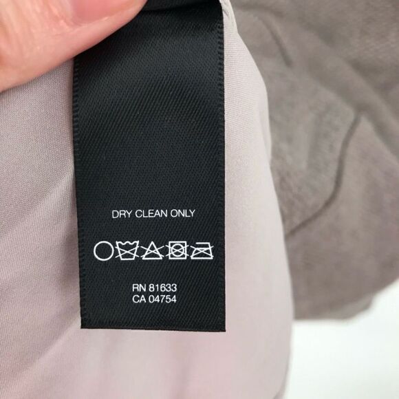 Kenneth Cole Raffia Textured A-Line Dress Women Large Taupe NWT Office Business - Picture 7 of 7